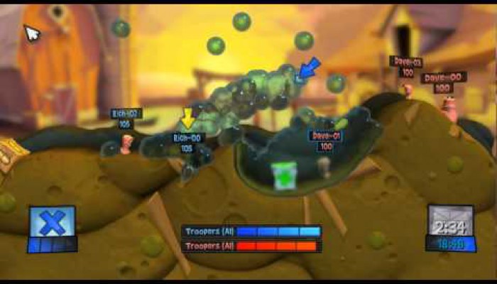 Worms Revolution - video