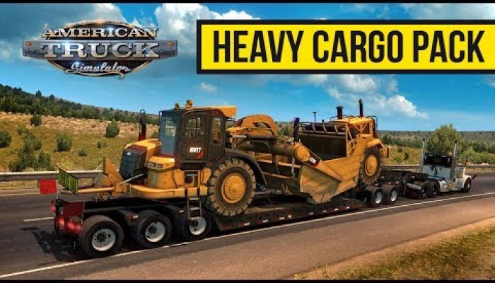American Truck Simulator Heavy Cargo Pack - video