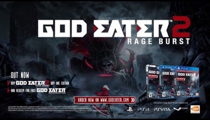 GOD EATER 2 Rage Burst - video