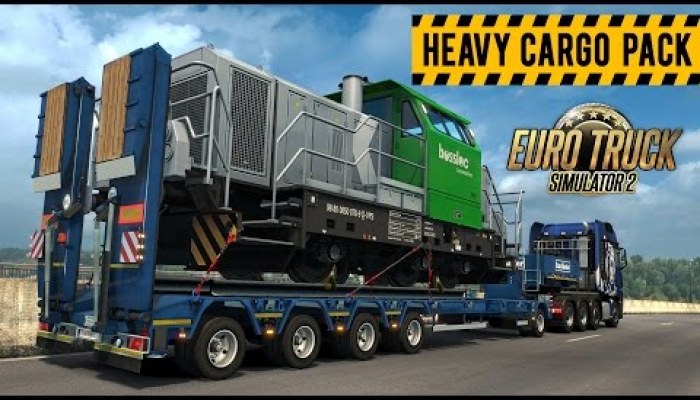 Euro Truck Simulator 2 Heavy Cargo Pack - video